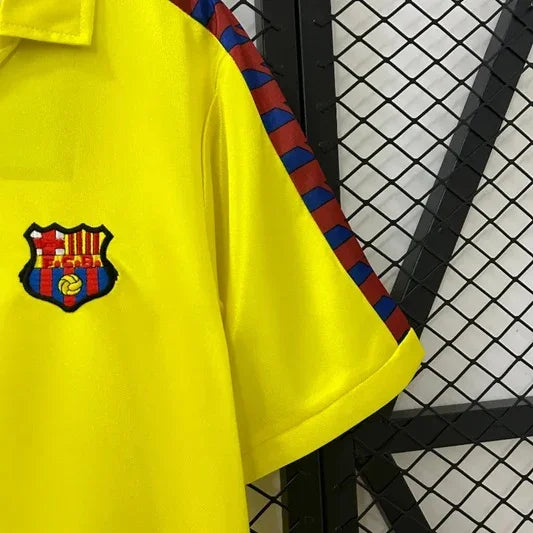 Camiseta Retro FC Barcelona Visitante 1988-89 - Fútbol Club Vintage