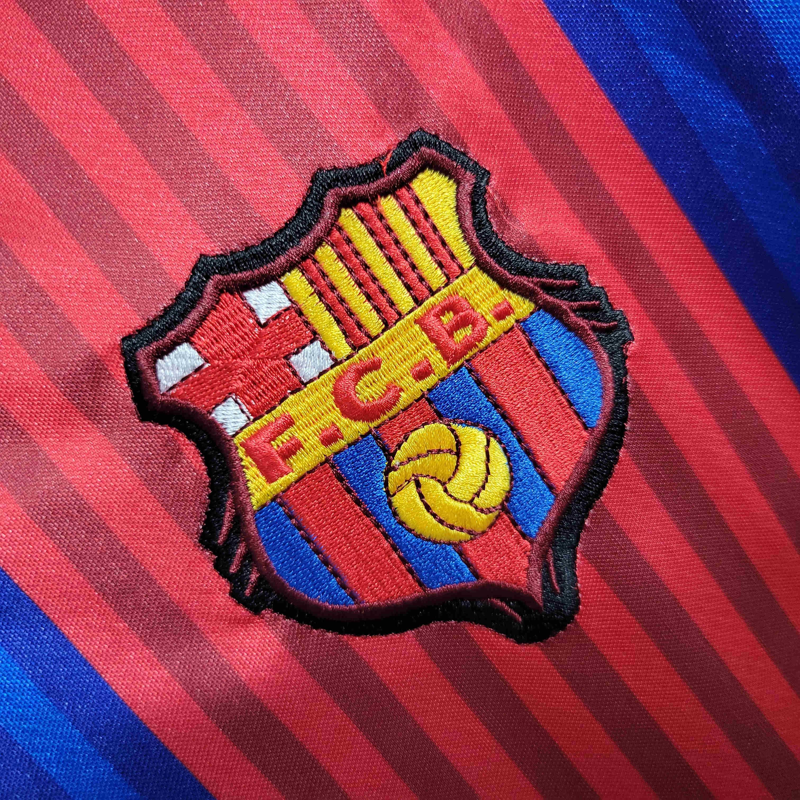 Camiseta Retro FC Barcelona 1990-91 - Fútbol Club Vintage