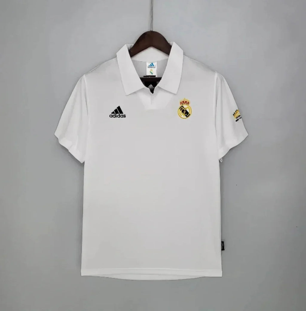 Camiseta Clásica Real Madrid Champions League 2002-03 - Fútbol Club Vintage