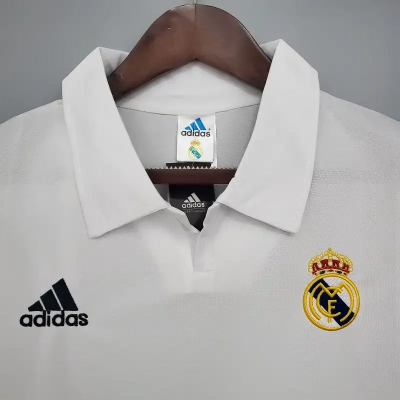 Camiseta Clásica Real Madrid Champions League 2002-03 - Fútbol Club Vintage