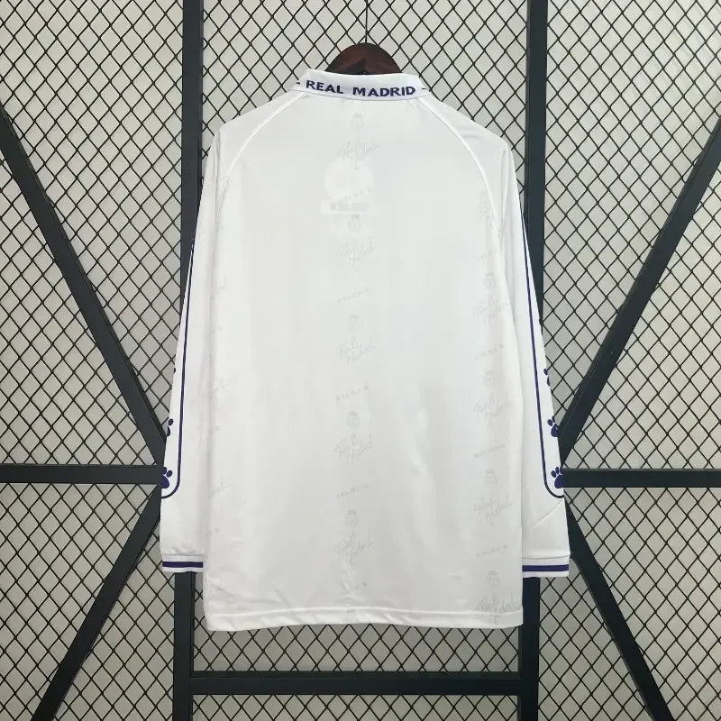 Camiseta Retro Real Madrid Manga Larga 1994 - Fútbol Club Vintage