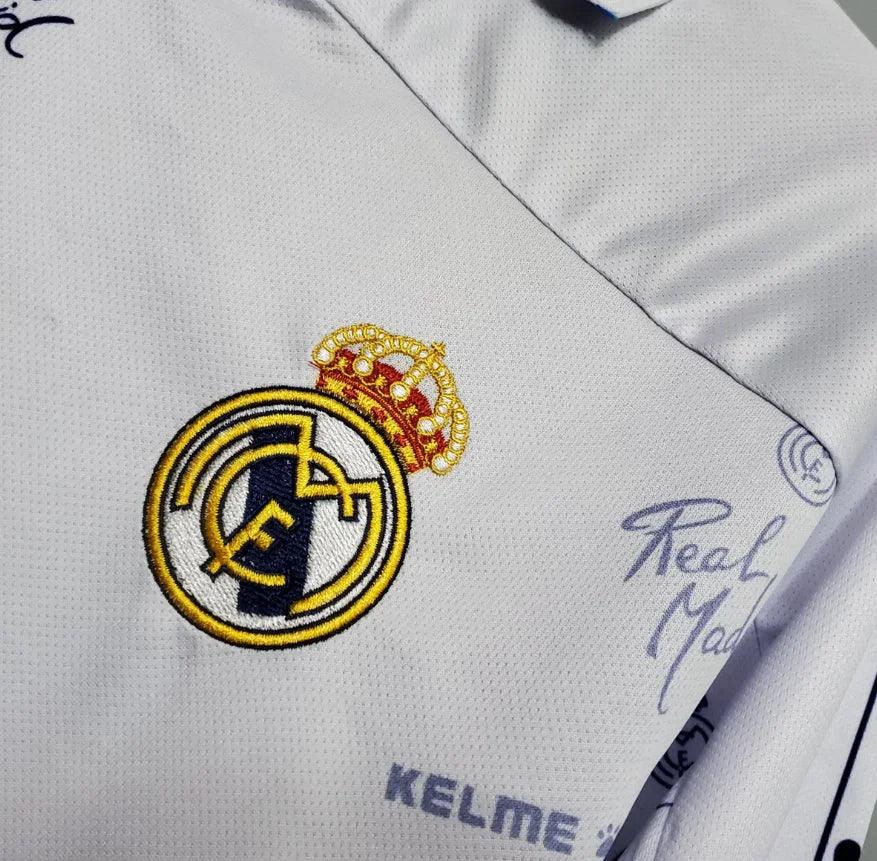 Camiseta Retro Real Madrid Manga Larga 1994 - Fútbol Club Vintage