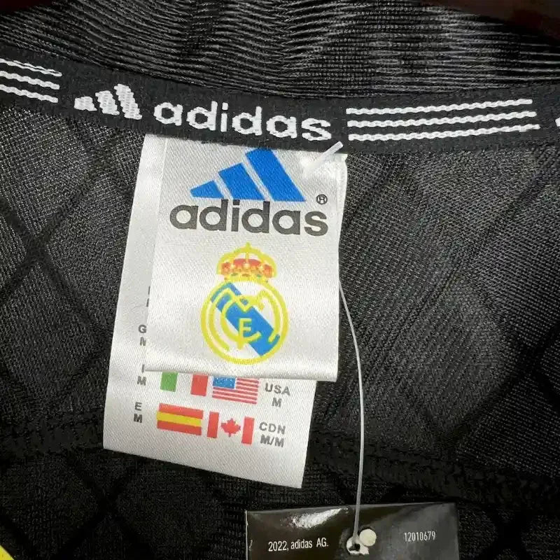 Camista Retro Real Madrid Visitante Manga Larga 1998-99 - Fútbol Club Vintage