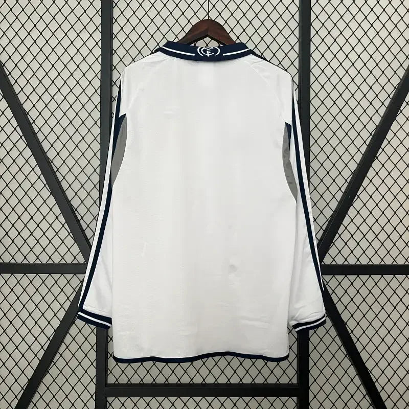 Camiseta Retro Real Madrid Manga Larga 2000-01 - Fútbol Club Vintage