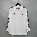 Camiseta Clásica Real Madrid Manga Larga 2002-03 - Fútbol Club Vintage