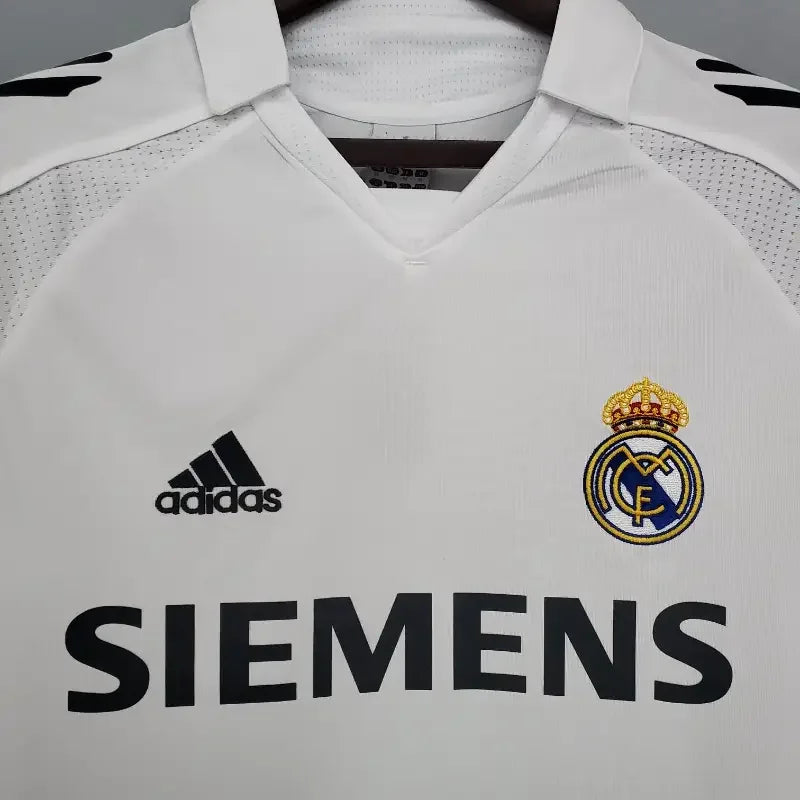 Camiseta Clásica Real Madrid Manga Larga 2005-06 - Fútbol Club Vintage