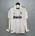 Camiseta Retro Real Madrid Manga Larga 2011-12 - Fútbol Club Vintage
