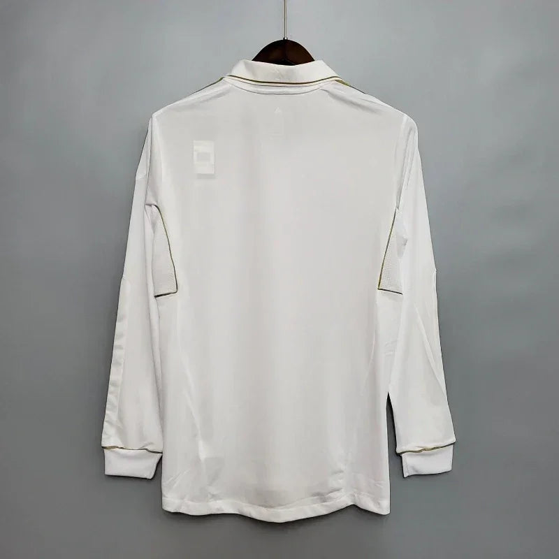 Camiseta Retro Real Madrid Manga Larga 2011-12 - Fútbol Club Vintage