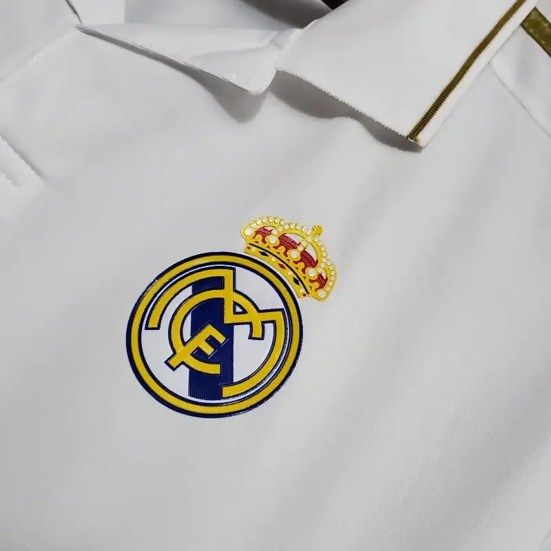 Camiseta Retro Real Madrid Manga Larga 2011-12 - Fútbol Club Vintage