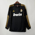 Camiseta Clásica Real Madrid Visitante Manga Larga 2011-12 - Fútbol Club Vintage