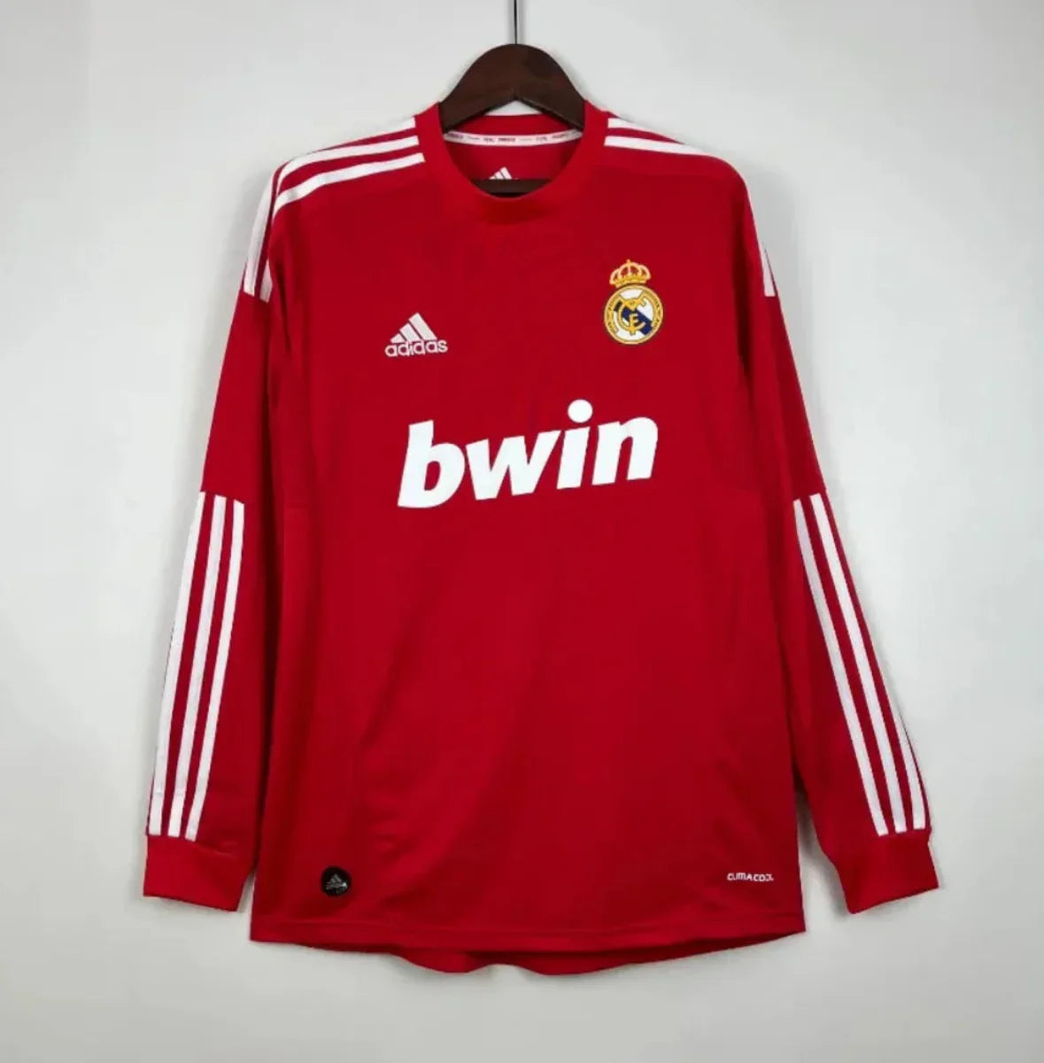 Camiseta Retro Real Madrid Visitante (3ª) Manga Larga 2011-12 - Fútbol Club Vintage