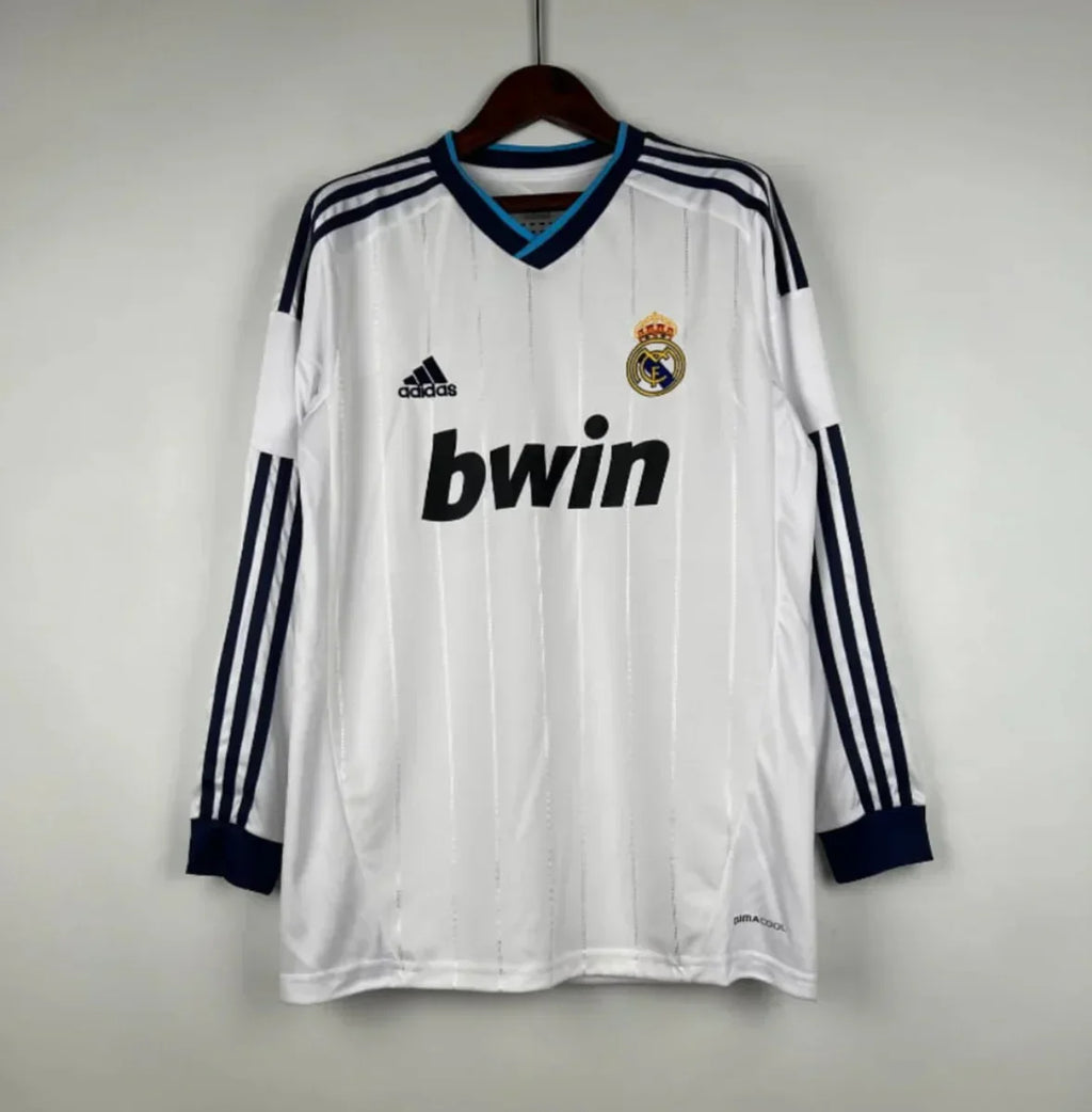 Camiseta Retro Real Madrid Manga Larga 2012-13 - Fútbol Club Vintage
