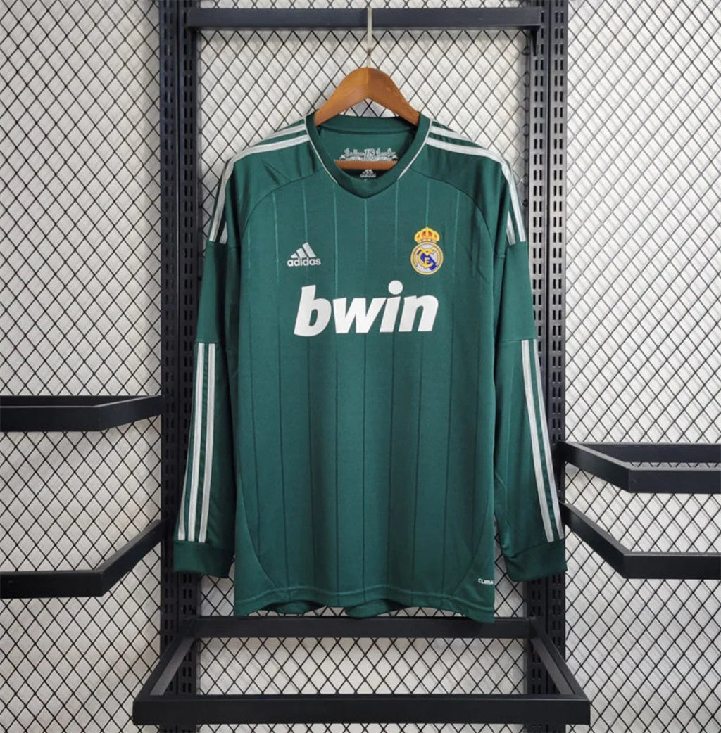 Real Madrid Visitante (3º) Manga Larga 2012 - Fútbol Club Vintage