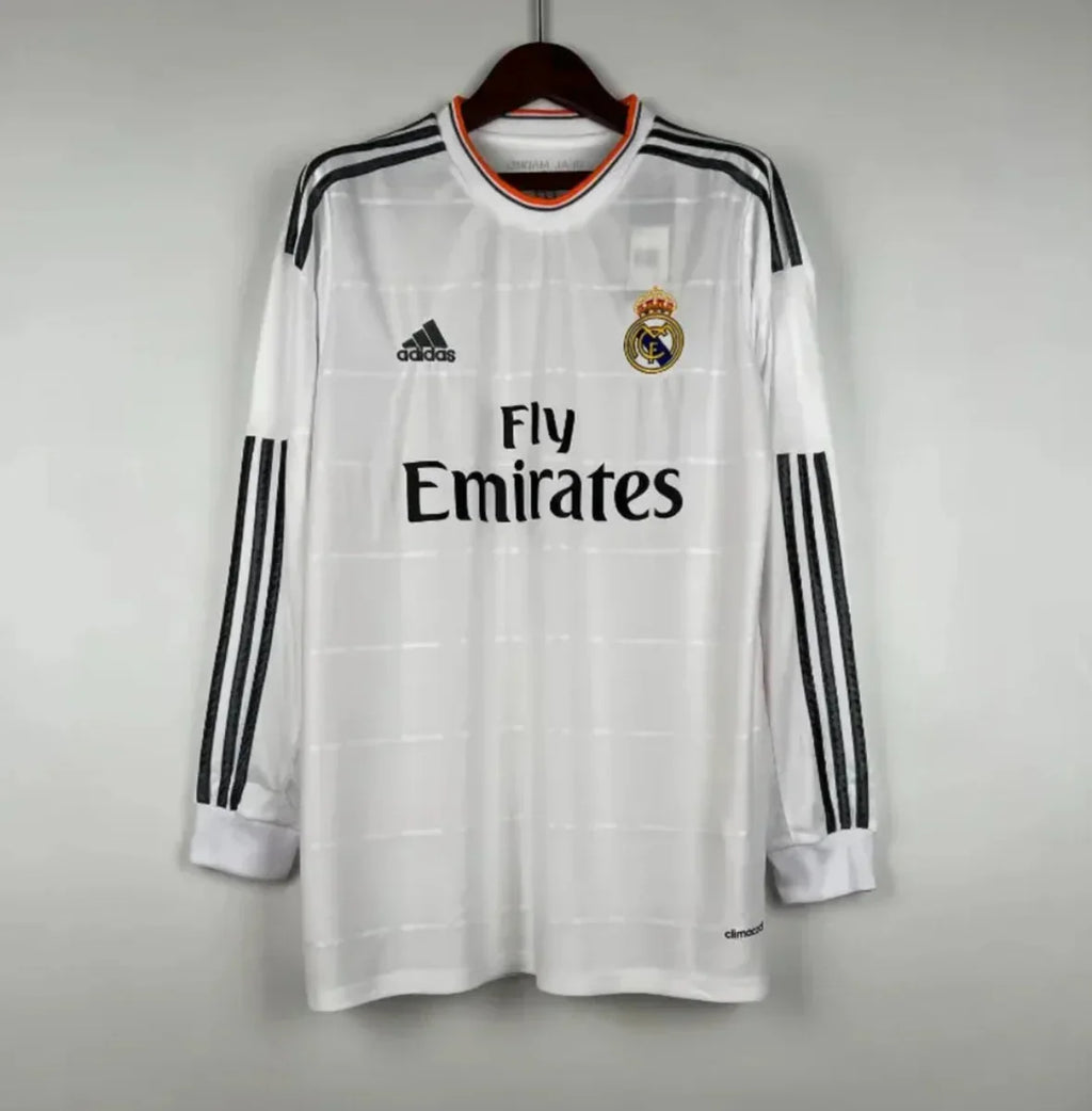 Camiseta Retro Real Madrid Manga Larga 2013-14 - Fútbol Club Vintage