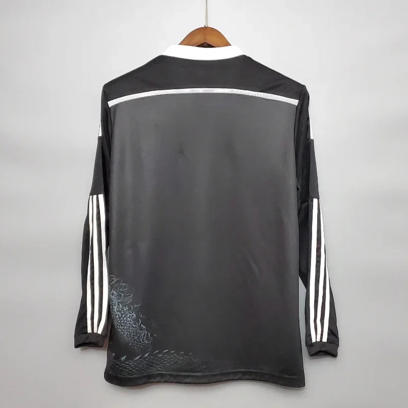 Camiseta Clásica Real Madrid Visitante (3ª) Manga Larga 2014-15 - Fútbol Club Vintage