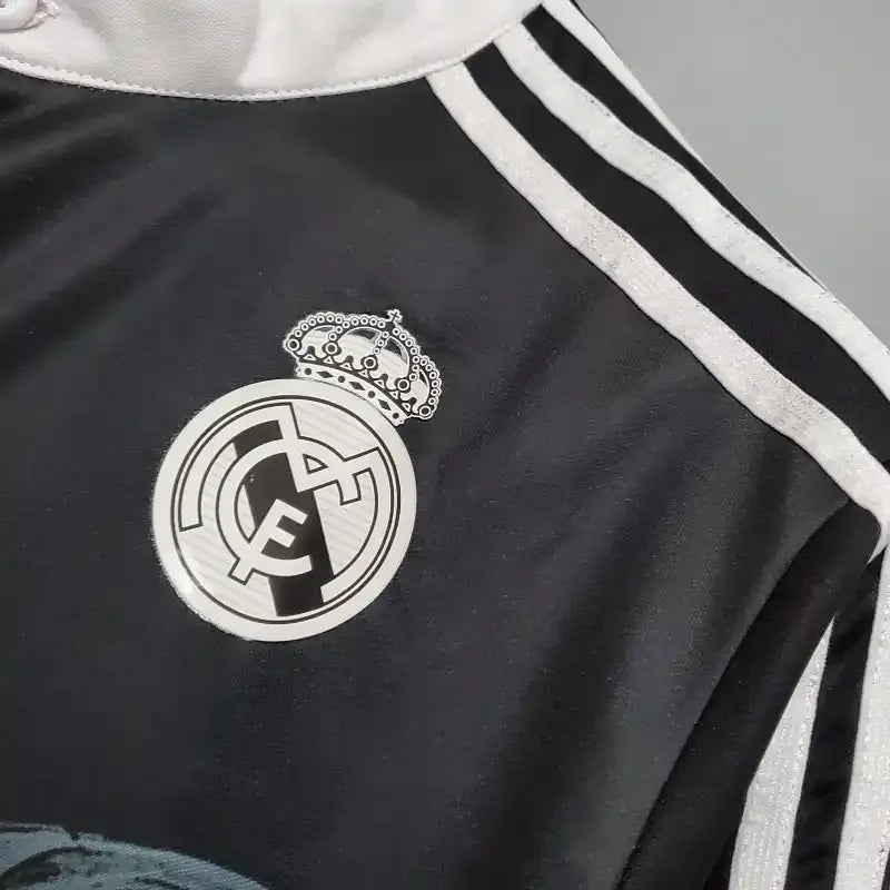 Camiseta Clásica Real Madrid Visitante (3ª) Manga Larga 2014-15 - Fútbol Club Vintage