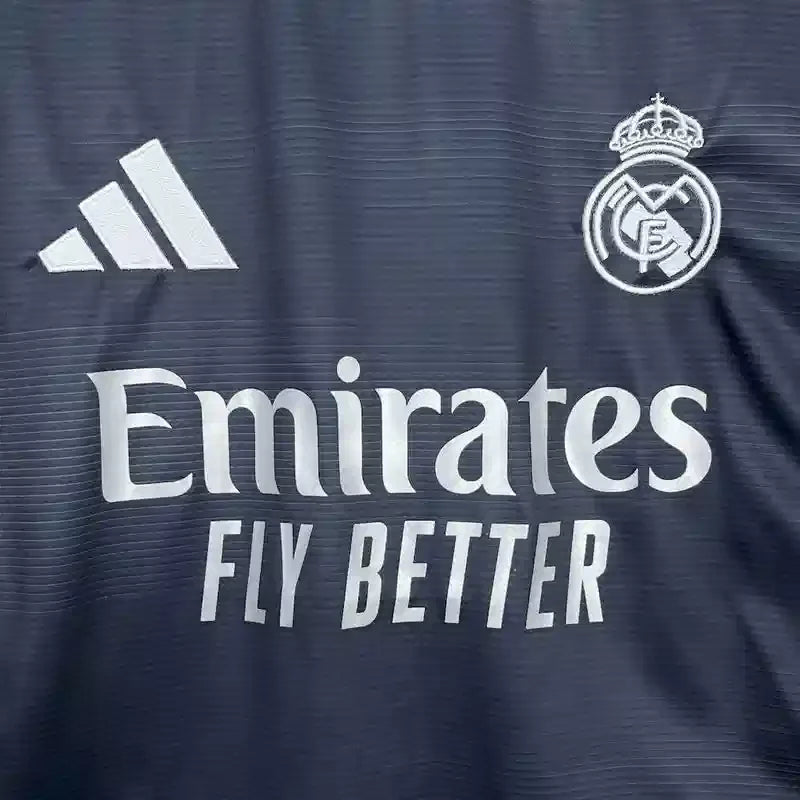 Camiseta Real Madrid Visitante Mangas Largas 2025-26 - FÚTBOL RETRO CAMISETAS