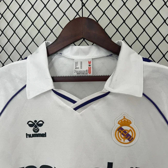 Camiseta Retro Real Madrid 1986 - Fútbol Club Vintage