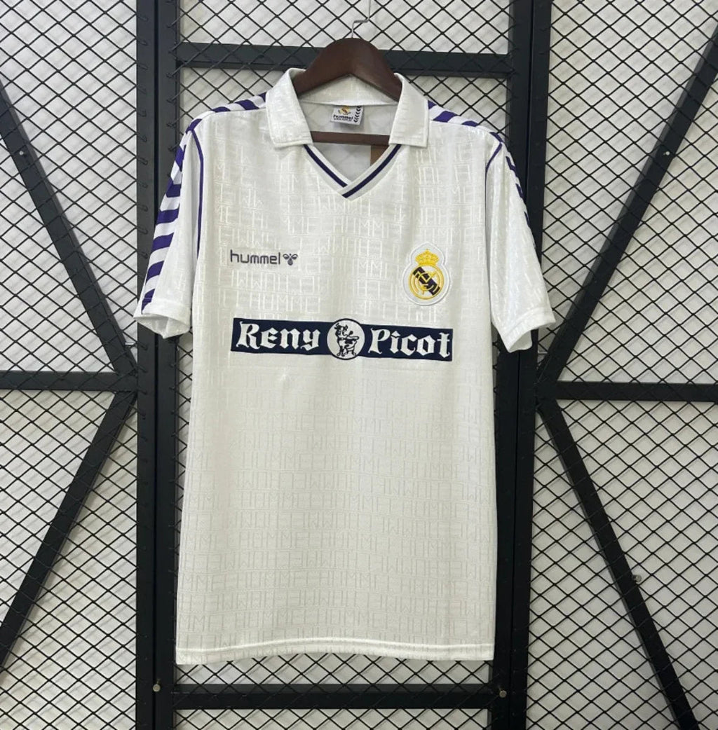 Camiseta Retro Real Madrid 1989 - Fútbol Club Vintage