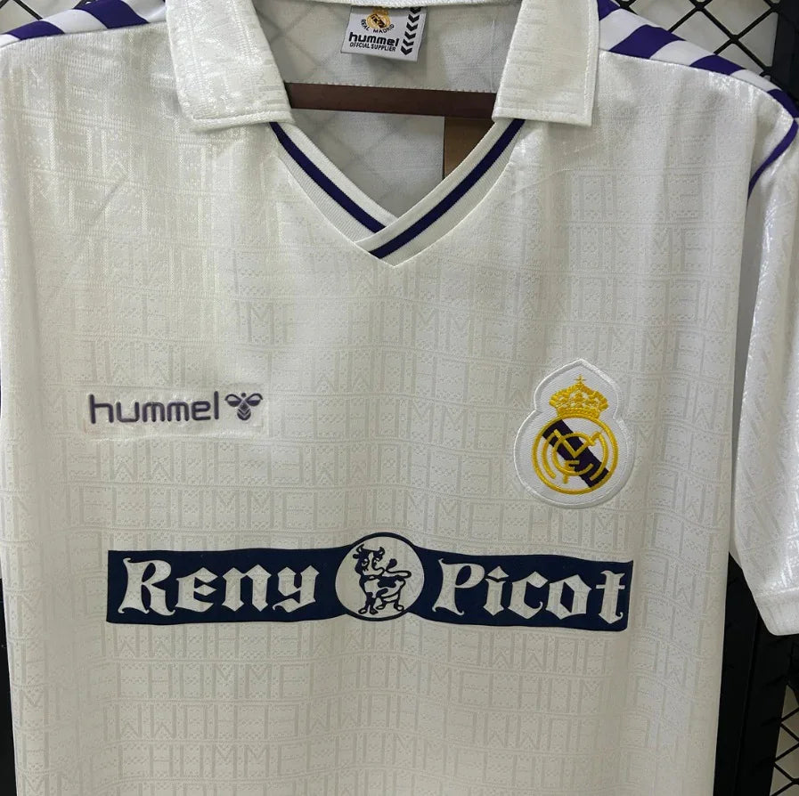 Camiseta Retro Real Madrid 1989 - Fútbol Club Vintage