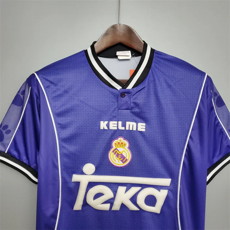 Camiseta Visitante Retro Real Madrid 1997-98 - Fútbol Club Vintage