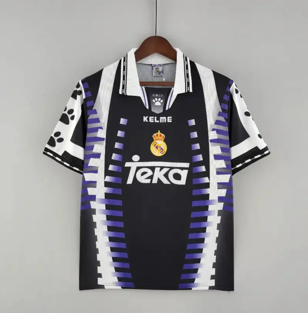 Camiseta Retro Real Madrid Visitante (3ª) 1997-98 - Fútbol Club Vintage
