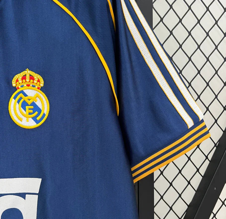 Camiseta Retro Real Madrid Visitante (3º) 1998 - Fútbol Club Vintage