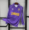 Camiseta Retro Real Madrid Manfa Larga Visitante 1984 - Fútbol Club Vintage
