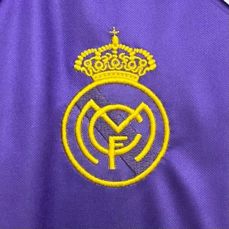 Camiseta Retro Real Madrid Manfa Larga Visitante 1984 - Fútbol Club Vintage