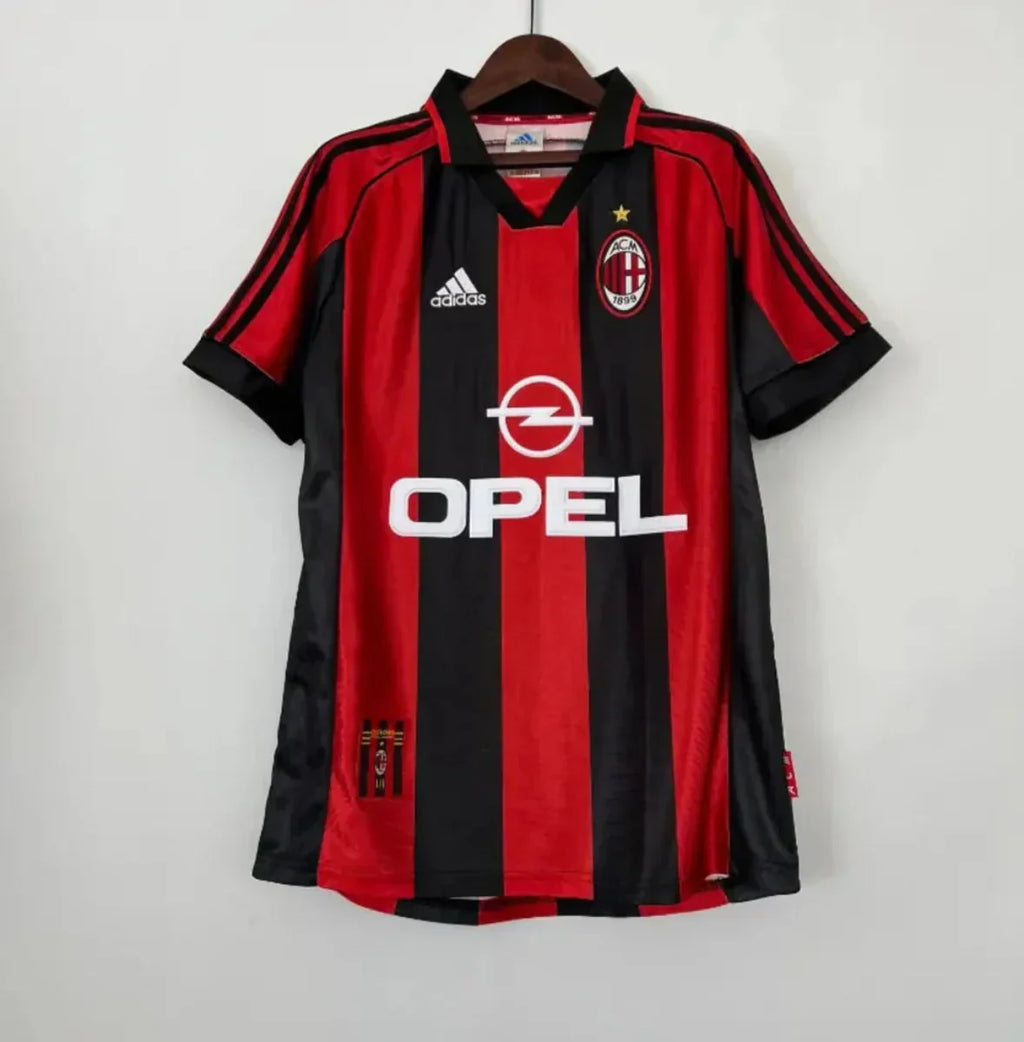 Camiseta Retro AC Milán 1998-99 - Fútbol Club Vintage
