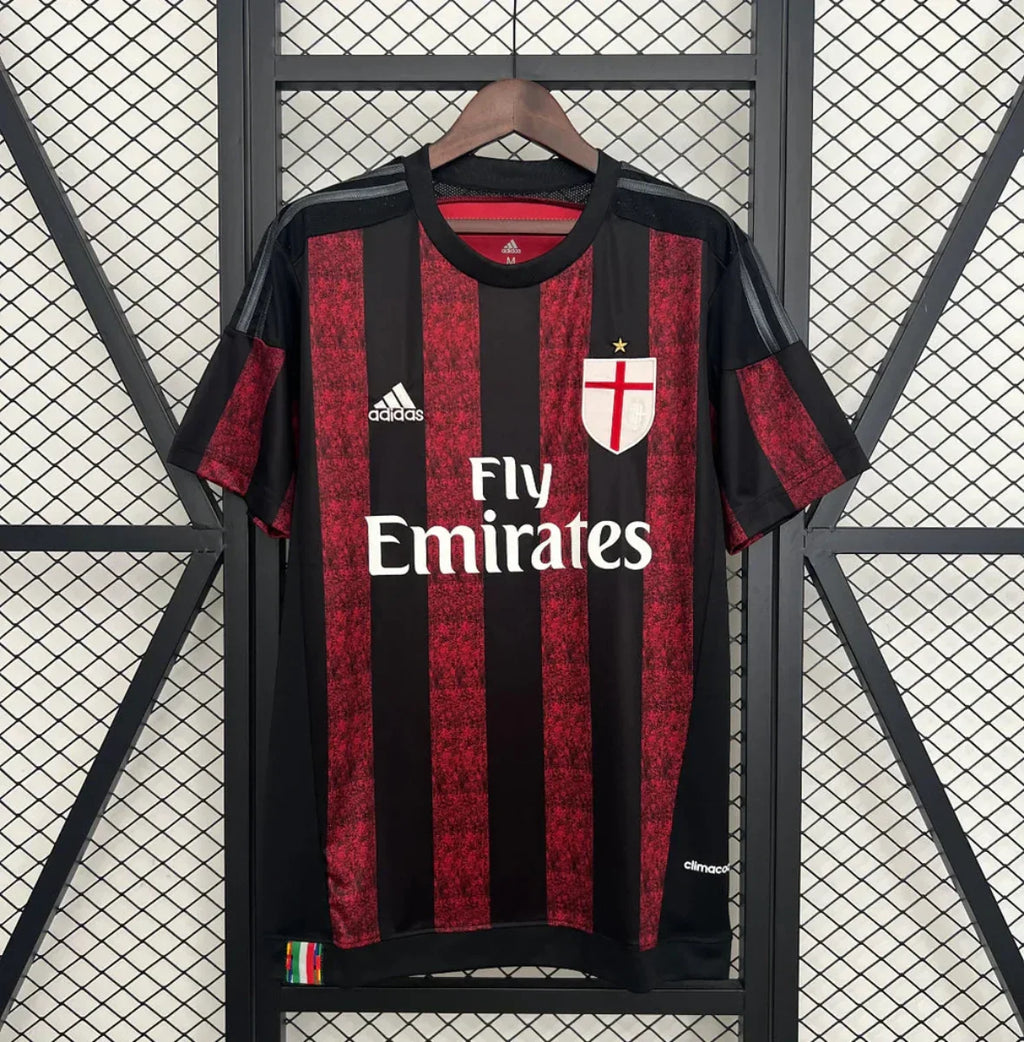 Camiseta Retro AC Milán 2015-16 - Fútbol Club Vintage