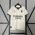 Camiseta Retro AC Milán Beige 2024-25 - Fútbol Club Vintage