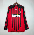 Camiseta Retro AC Milán Manga Larga 2007-08 - Fútbol Club Vintage