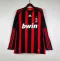 Camiseta Retro AC Milán Manga Larga 2008-09 - Fútbol Club Vintage