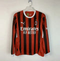 Camiseta Retro AC Milán Manga Larga 2024-25 - Fútbol Club Vintage