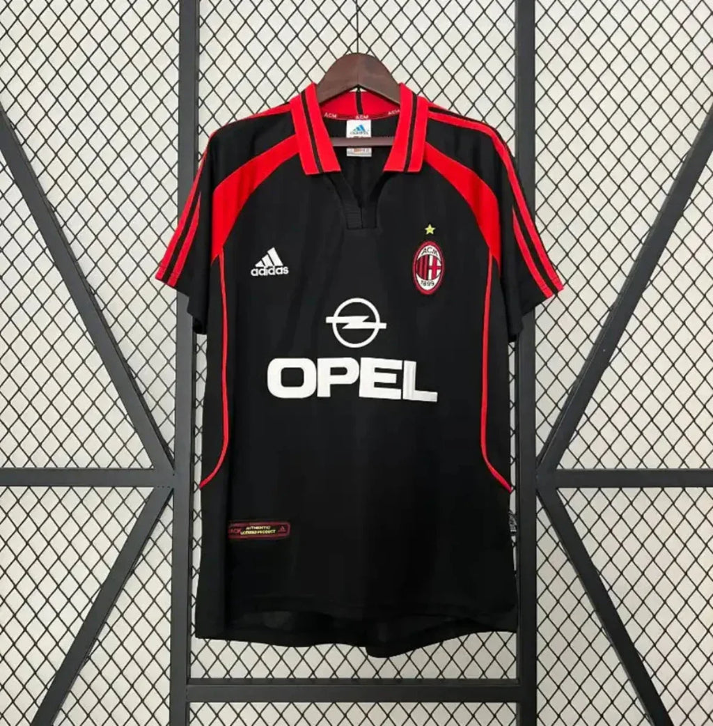 Camiseta Retro AC Milán Visitante (3ª) 2000-01 - Fútbol Club Vintage