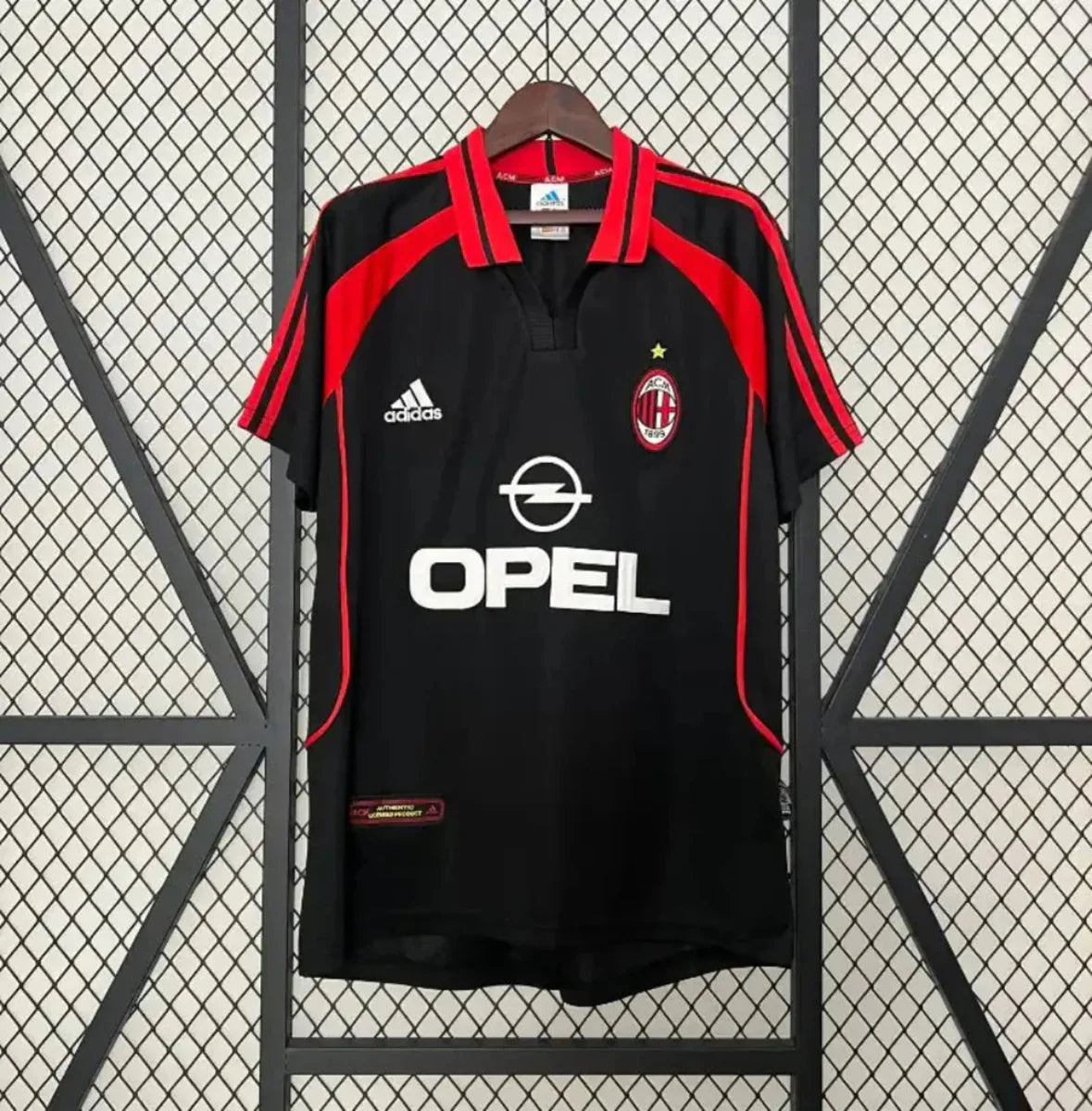 Camiseta Retro AC Milán Visitante (3ª) 2000-01 - Fútbol Club Vintage