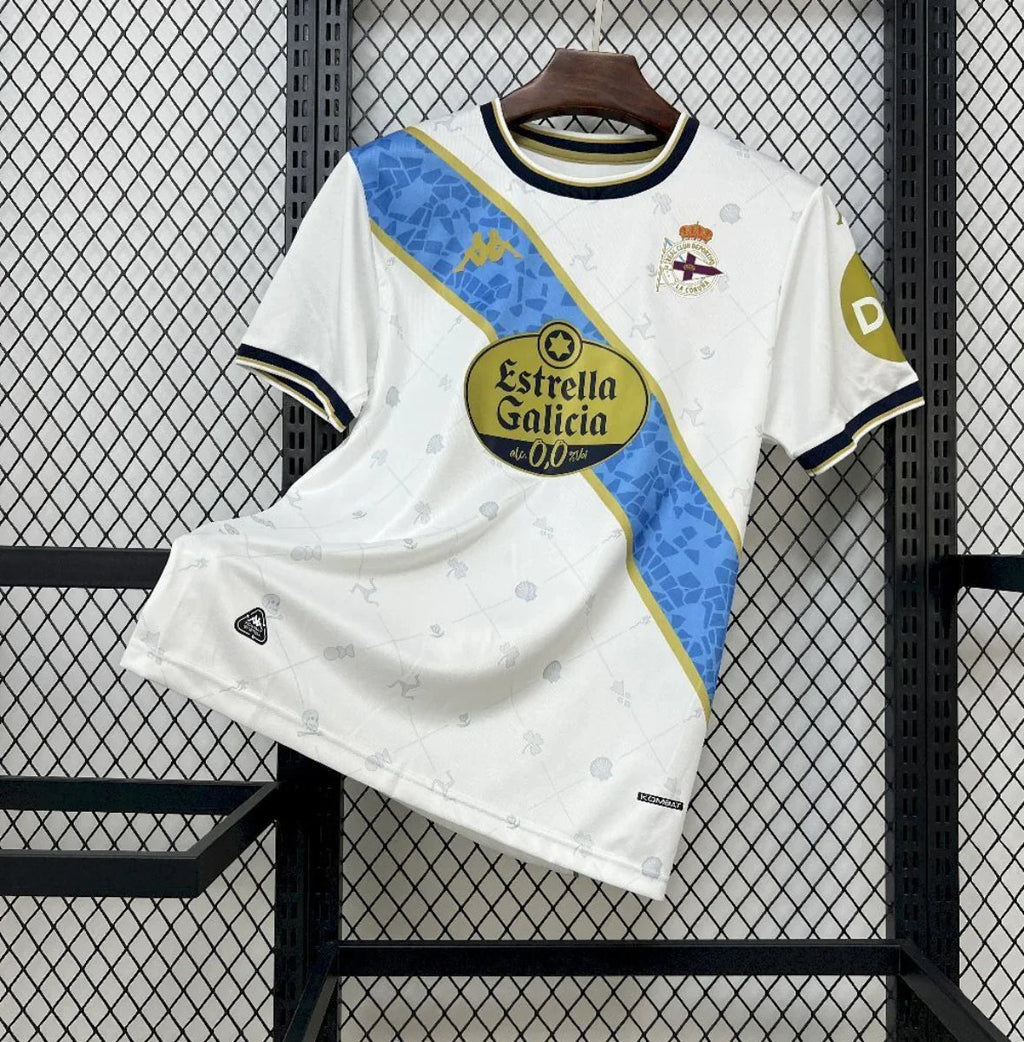 Camiseta Deportivo de La Coruña 2025-26 Visitante (3ª) - Fútbol Club Vintage