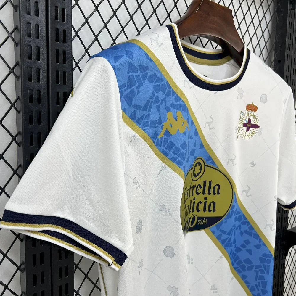 Camiseta Deportivo de La Coruña 2025-26 Visitante (3ª) - Fútbol Club Vintage