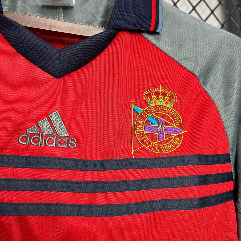 Camiseta Retro Deportivo de La Coruña 1999-00 Visitante (3ª) - Fútbol Club Vintage