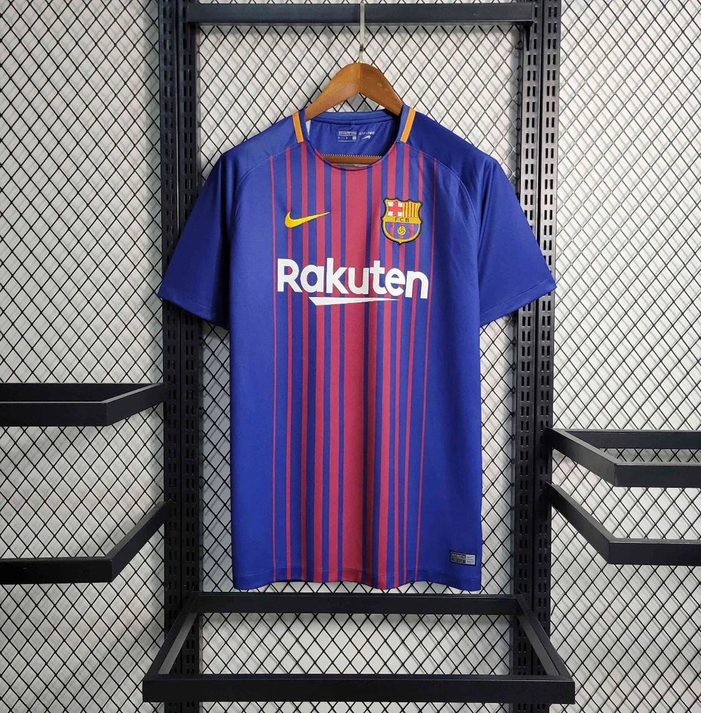 Camiseta Retro FC Barcelona 2017-18 - Fútbol Club Vintage
