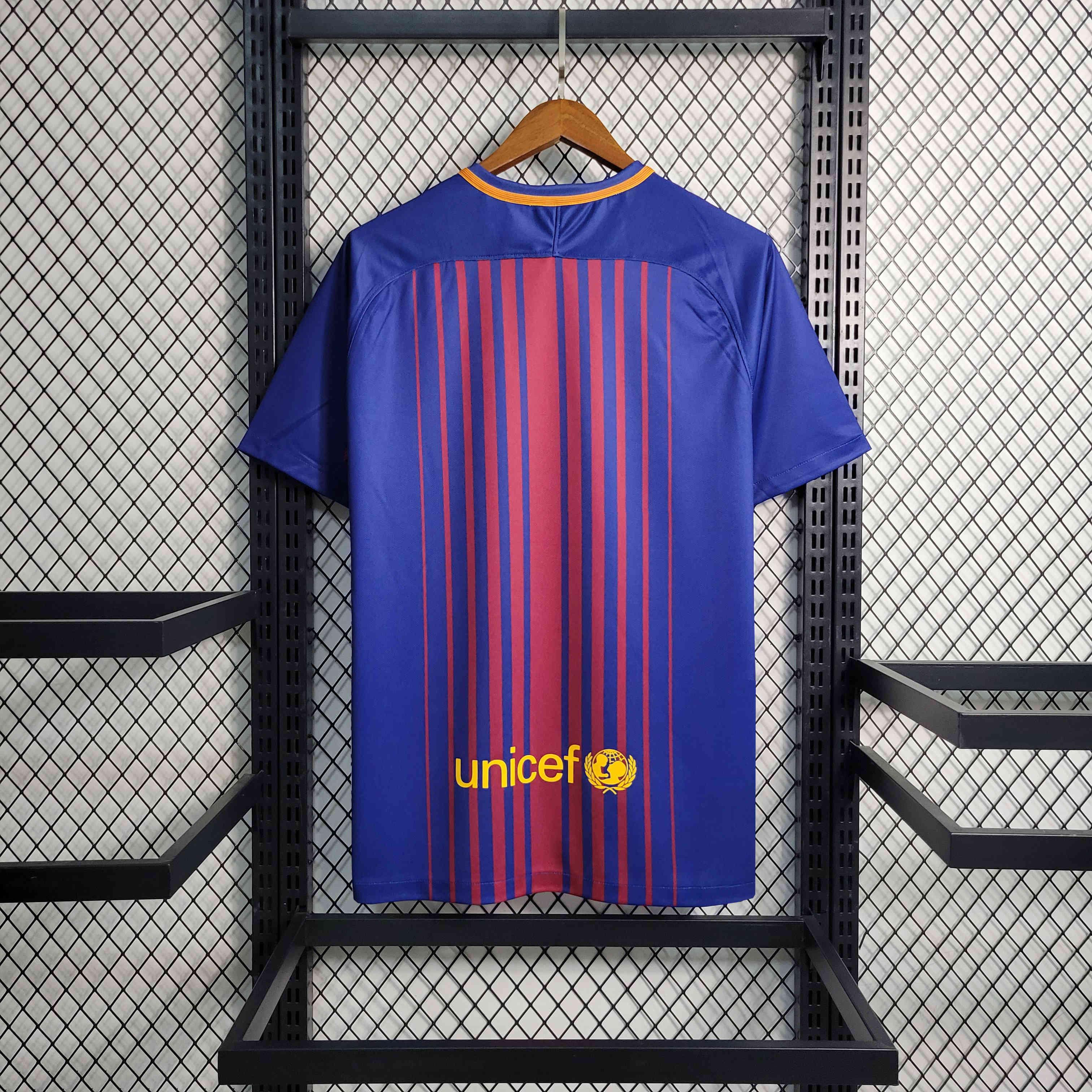 Camiseta Retro FC Barcelona 2017-18 - Fútbol Club Vintage