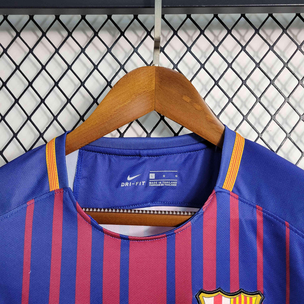 Camiseta Retro FC Barcelona 2017-18 - Fútbol Club Vintage