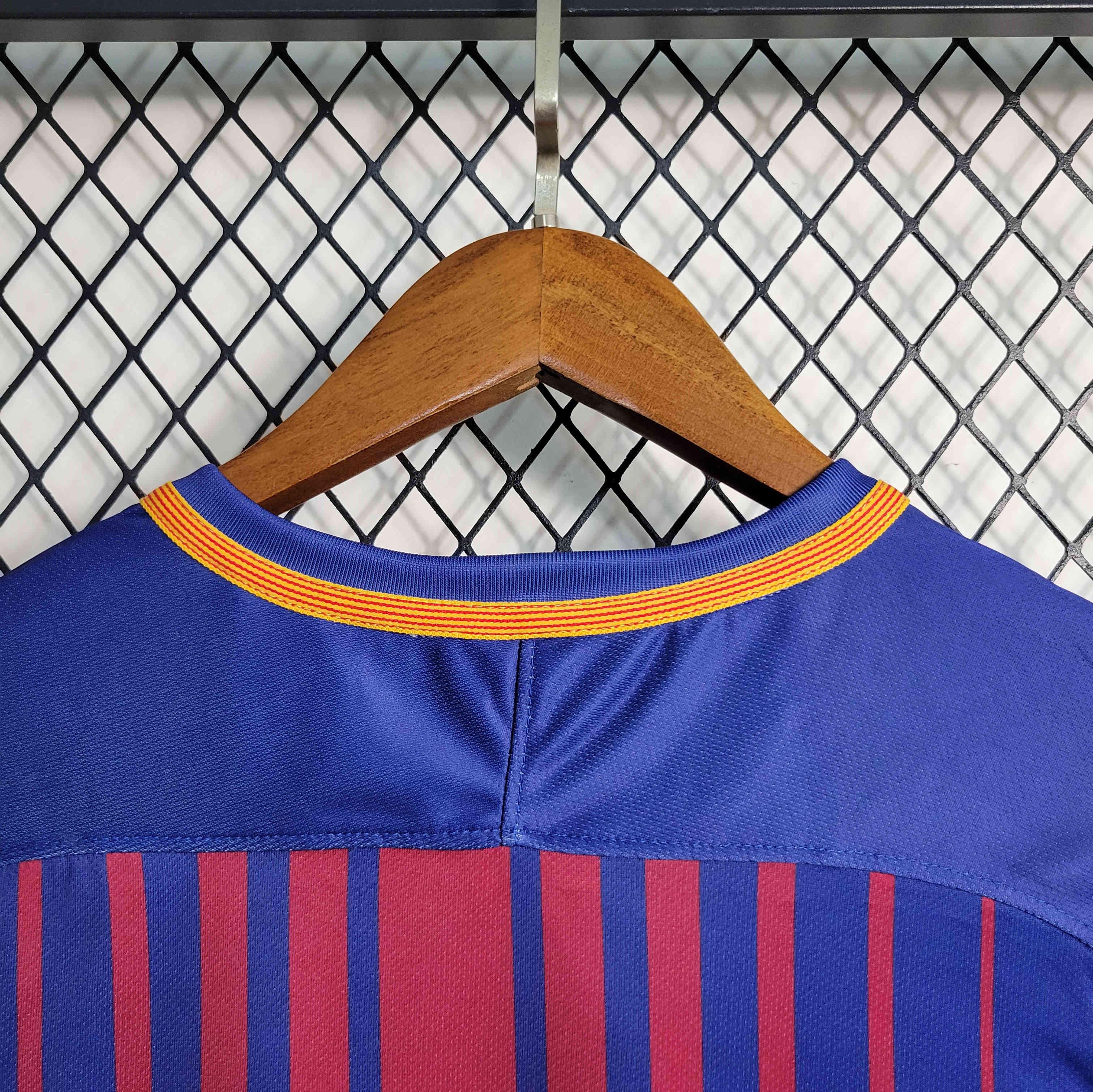 Camiseta Retro FC Barcelona 2017-18 - Fútbol Club Vintage
