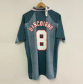 Camiseta Retro Gascoigne Inglaterra Visitante 1996 - Fútbol Club Vintage