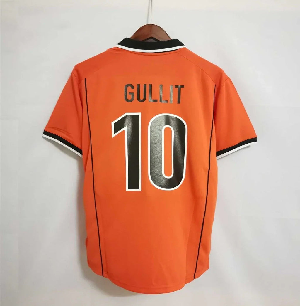 Camiseta Retro Gullit Países Bajos 1998 - Fútbol Club Vintage
