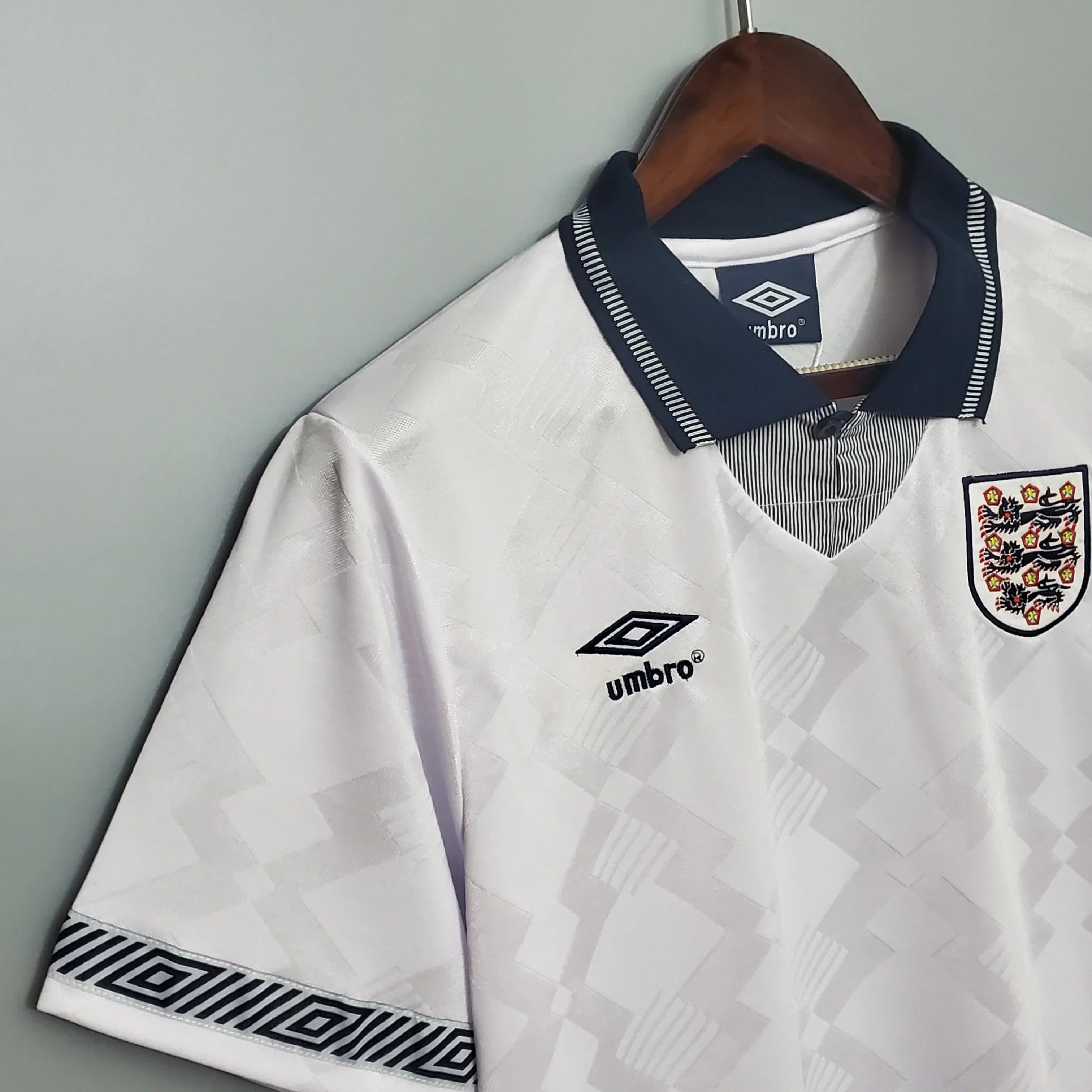 Camiseta Retro Inglaterra 1990 - Fútbol Club Vintage