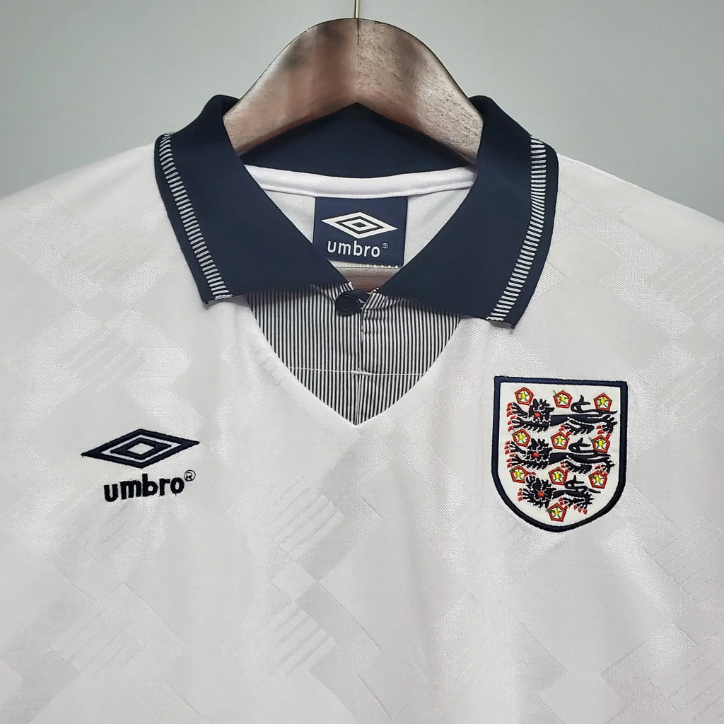 Camiseta Retro Inglaterra 1990 - Fútbol Club Vintage