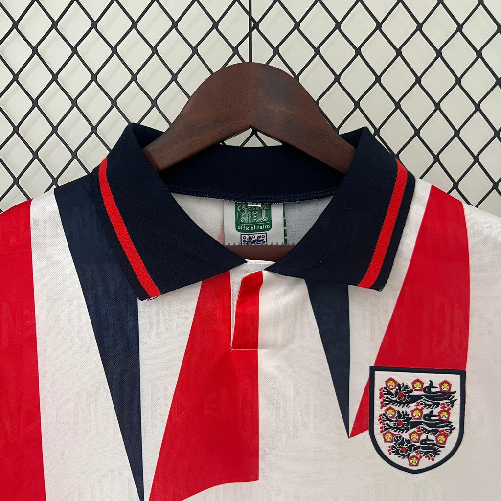 Camiseta Retro Inglaterra 1992 - Fútbol Club Vintage
