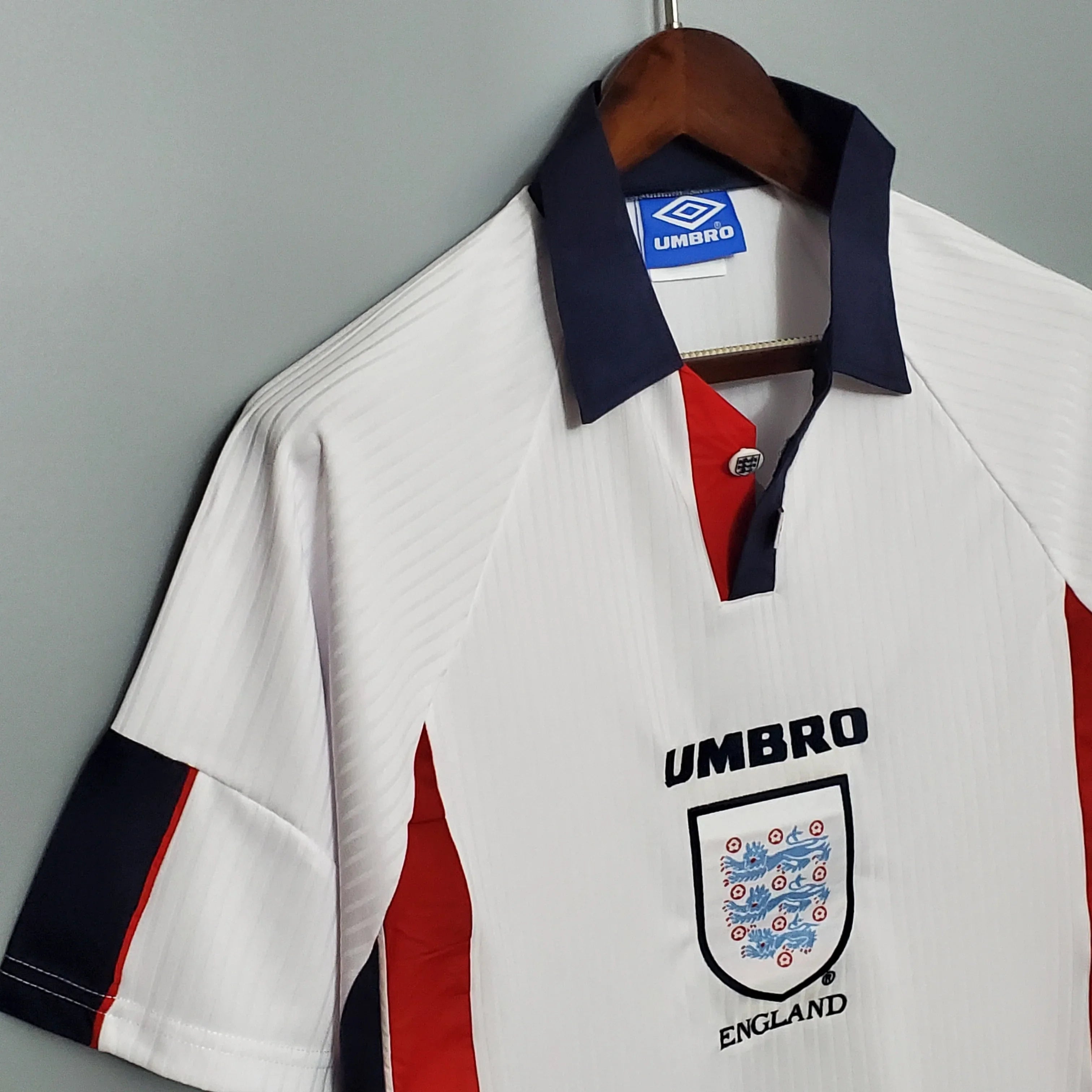 Camiseta Retro Inglaterra 1998 - Fútbol Club Vintage